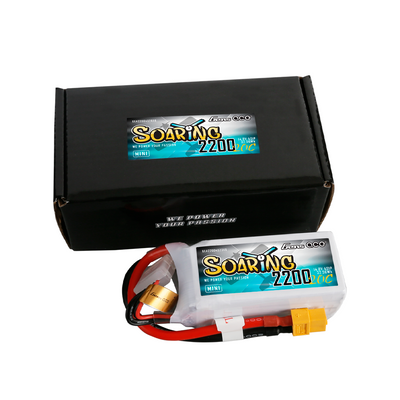 Gens ace Soaring 2200mAh 4S 14,8V 20C LiPo-batteri med XT60 – produktbild 5