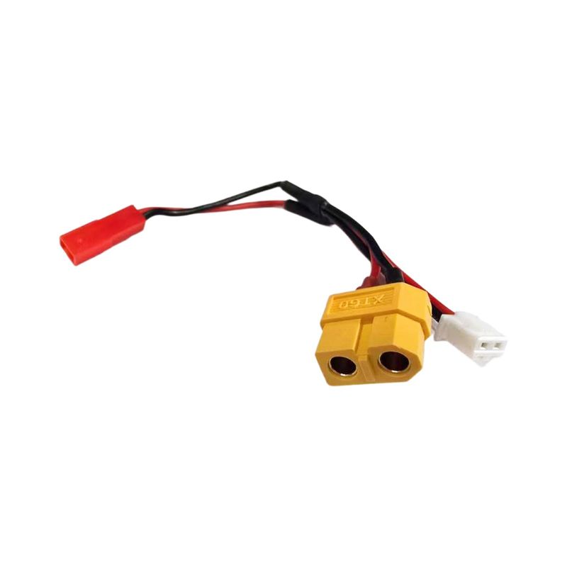Gens ace XT60 hona, JST-XHR-2P to JST-SYR-2P hane adapter, 100mm