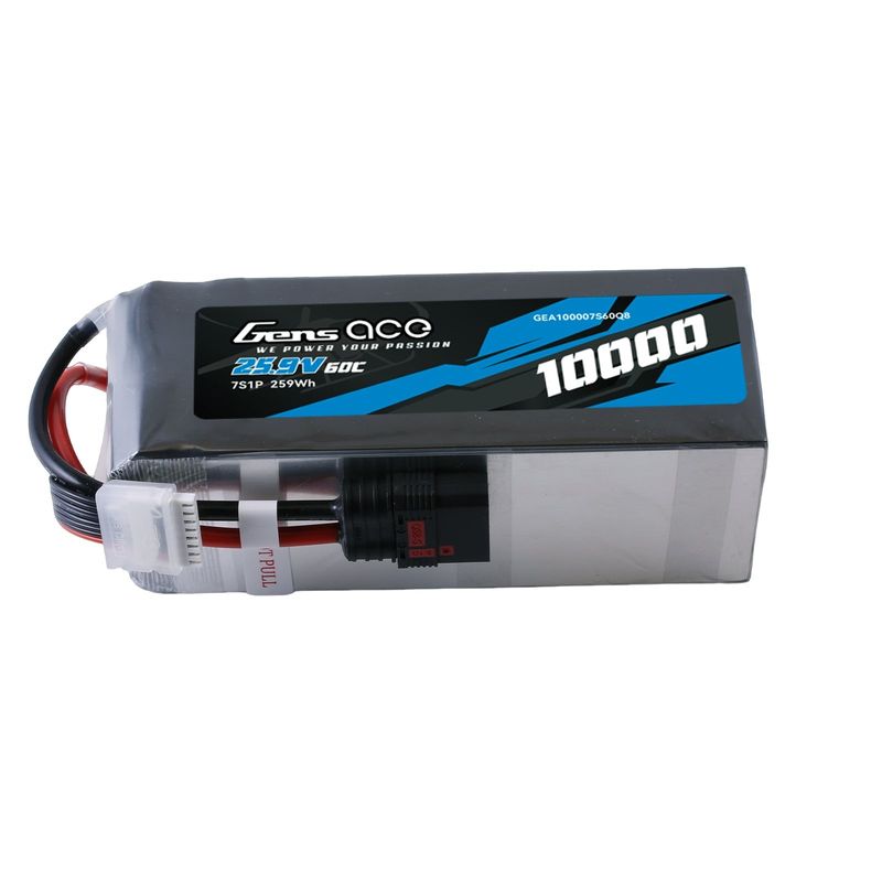 Gens ace 10000mAh 7S 60C 25,9V LiPo-batteri – QS8 kontakt – Ace Classic