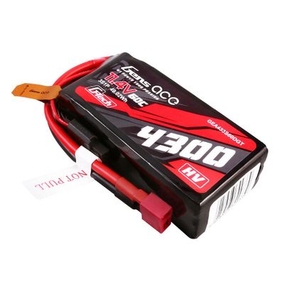 Gens ace 4300mAh 3S 60C 11,4V(HV) LiPo-batteri – Deans kontakt – Car Classic