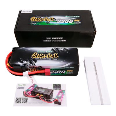 Gens ace 5500mAh 3S 60C 11,1V LiPo-batteri – Hardcase – Deans kontakt – Bashing