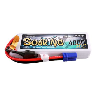 Gens ace Soaring 4000mAh 4S 14,8V 30C LiPo-batteri med EC5 – produktbild 1