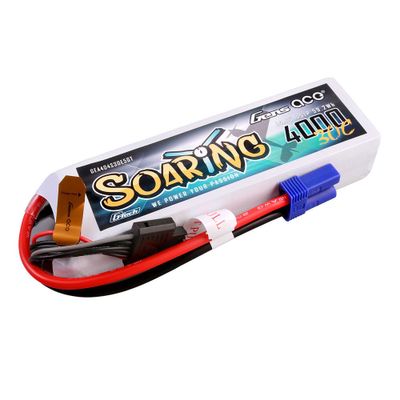 Gens ace Soaring 4000mAh 4S 14,8V 30C LiPo-batteri med EC5 – produktbild 3
