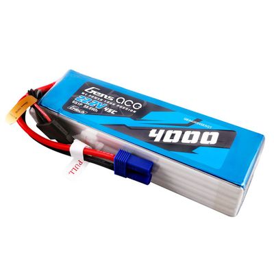 Gens ace 4000mAh 6S 45C 22,2V LiPo-batteri – EC5 kontakt – Heli