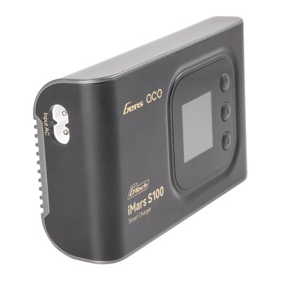Gens ace iMars S100 smart batteriladdare – AC 100W – 10A – 2-6S – svart