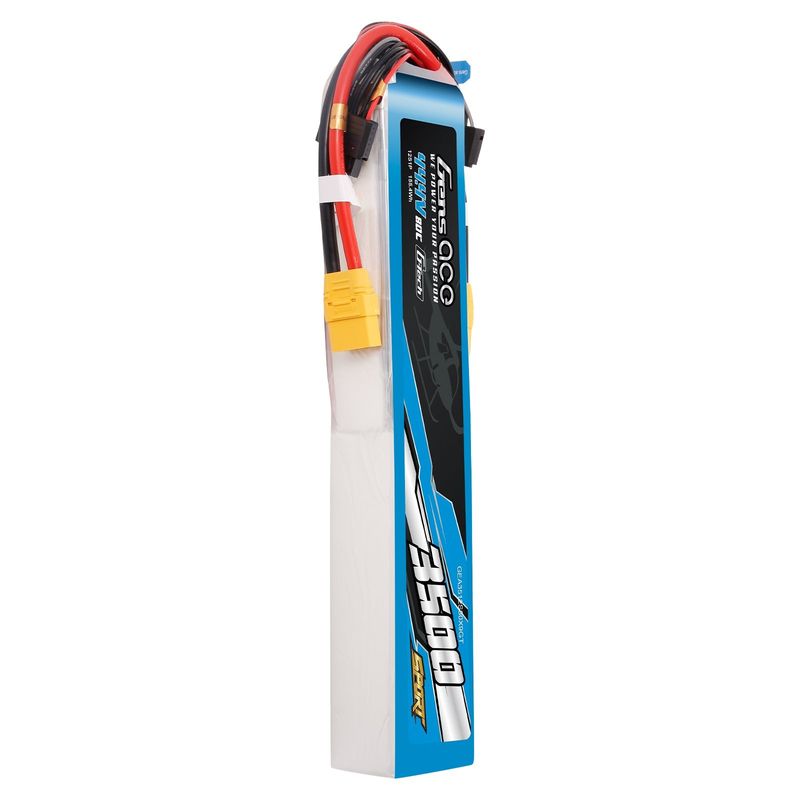 Gens ace 3500mAh 12S 80C 44,4V LiPo-batteri – XT90 kontakt – Sport