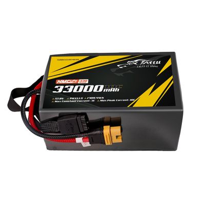 Tattu 33000mAh 14S 10C 51,8V LiPo-batteri – AS150U-F kontakt – semisolid (330Wh/kg)