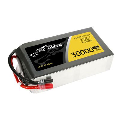 Tattu 30000mAh 6S 25C 22,2V LiPo-batteri – AS150+XT150 kontakt – UAV Classic