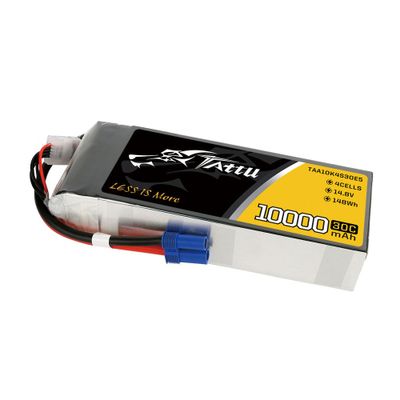 Tattu 10000mAh 4S 30C 14,8V LiPo-batteri – EC5 kontakt – UAV Classic