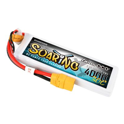 Gens ace Soaring 4000mAh 2S 7,4V 30C LiPo-batteri med XT90 – produktbild 4