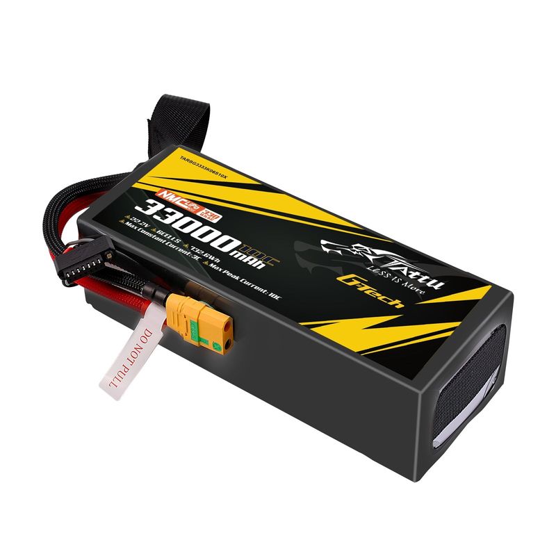 Tattu 33000mAh 6S 10C 22,2V LiPo-batteri – XT90-S kontakt – semisolid (330Wh/kg)