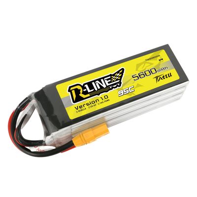 Tattu 5600mAh 8S 95C 29,6V LiPo-batteri – XT90-S kontakt – R-Line 1,0