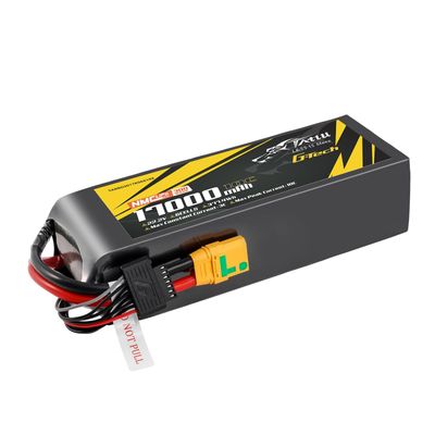 Tattu 17000mAh 6S 10C 22,2V LiPo-batteri – XT90S-F kontakt – semisolid