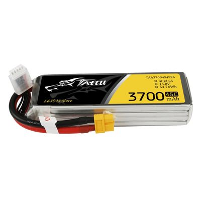 Tattu 3700mAh 4S 45C 14,8V LiPo-batteri – XT60 kontakt – FPV Classic