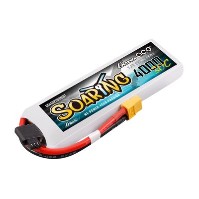 Gens ace Soaring 4000mAh 2S 7,4V 30C LiPo-batteri med XT60 – produktbild 2