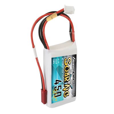 Gens ace Soaring 450mAh 3S 11,1V 30C LiPo-batteri med JST-SYP – produktbild 4