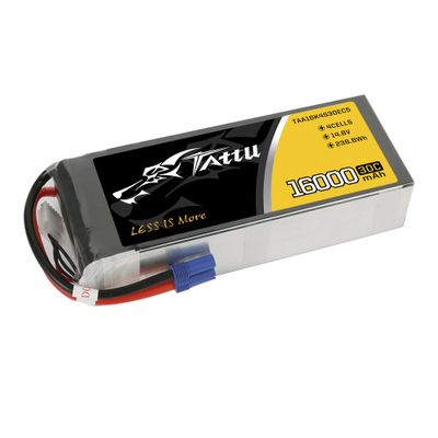 Tattu 16000mAh 4S 30C 14,8V LiPo-batteri – EC5 kontakt – UAV Classic