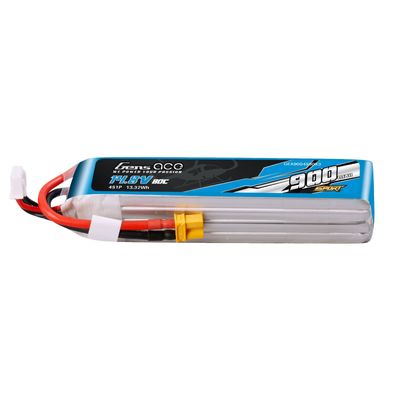 Gens ace 900mAh 4S 80C 14,8V LiPo-batteri – XT30 kontakt – Sport (F5J)