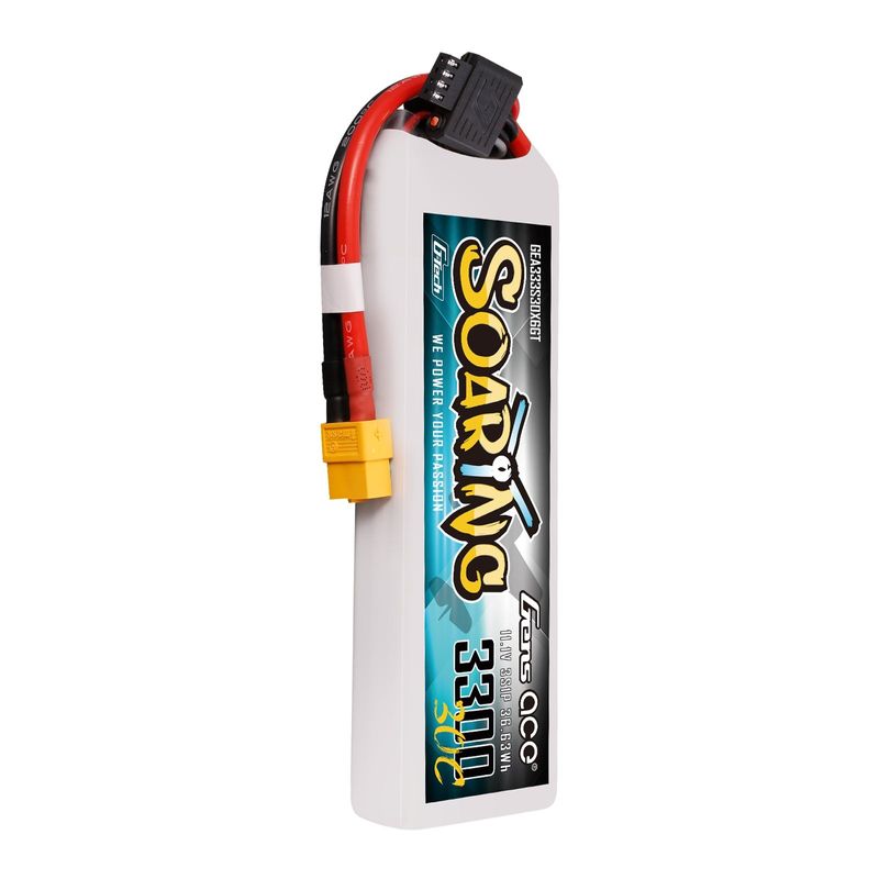 Gens ace Soaring 3300mAh 3S 11,1V 30C LiPo-batteri med XT60 – produktbild 4