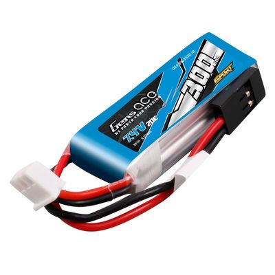 Gens ace 300mAh 2S 20C 7,4V LiPo-batteri – JR kontakt – Sport (F3K)
