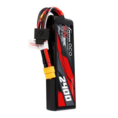 Gens ace 2400mAh 3S 60C 11,1V LiPo-batteri – XT60 kontakt – Car Classic
