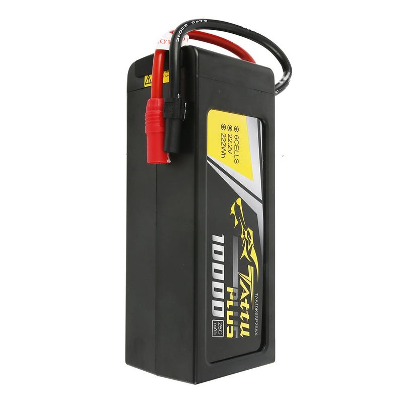 Tattu 10000mAh 6S 25C 22,2V LiPo-batteri – AS150+XT150 kontakt – Tattu 1,0