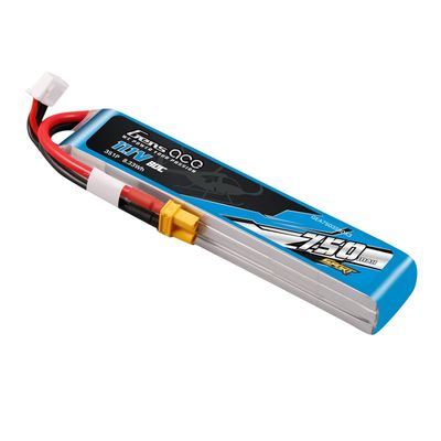 Gens ace 750mAh 3S 80C 11,1V LiPo-batteri – XT30 kontakt – Sport (F5J)