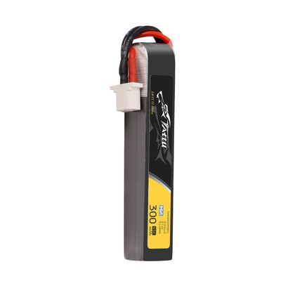 Tattu 300mAh 2S 95C 7,6V(HV) LiPo-batteri – BT 3,0 kontakt – FPV Classic