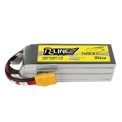 Tattu 5600mAh 8S 95C 29,6V LiPo-batteri – XT90-S kontakt – R-Line 1,0