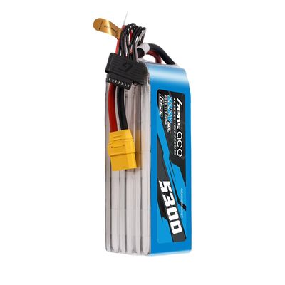 Gens ace 5300mAh 6S 60C 22,2V LiPo-batteri – XT90 kontakt – Heli