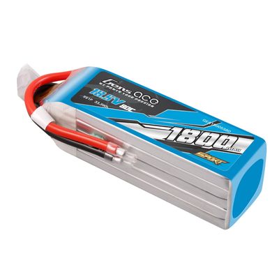 Gens ace 1800mAh 5S 80C 18,5V LiPo-batteri – utan kontakt – Sport (F5B)