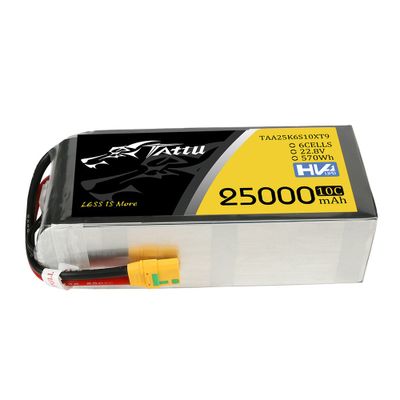 Tattu 25000mAh 6S 10C 22,8V(HV) LiPo-batteri – XT90-S kontakt – UAV Classic