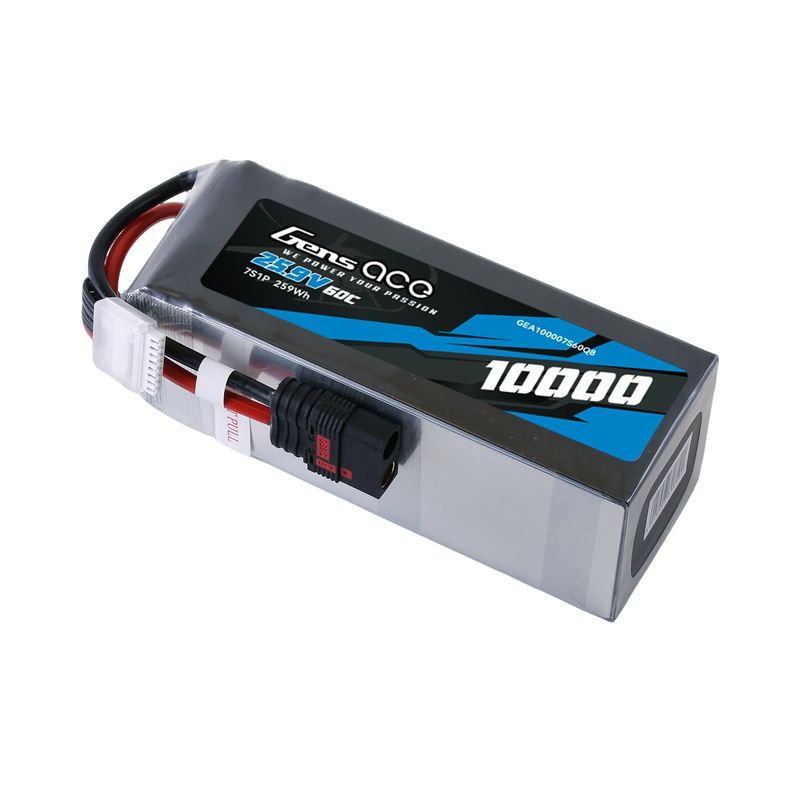 Gens ace 10000mAh 7S 60C 25,9V LiPo-batteri – QS8 kontakt – Ace Classic