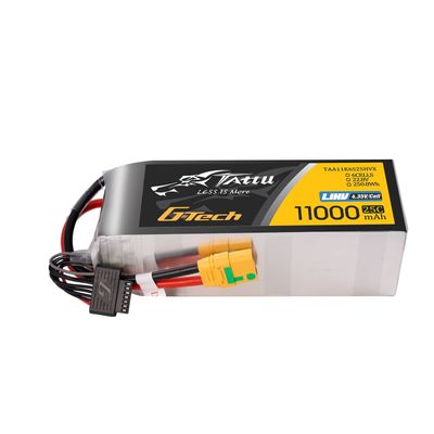 Tattu 11000mAh 6S 25C 22,8V(HV) LiPo-batteri – XT90-S kontakt – UAV Classic