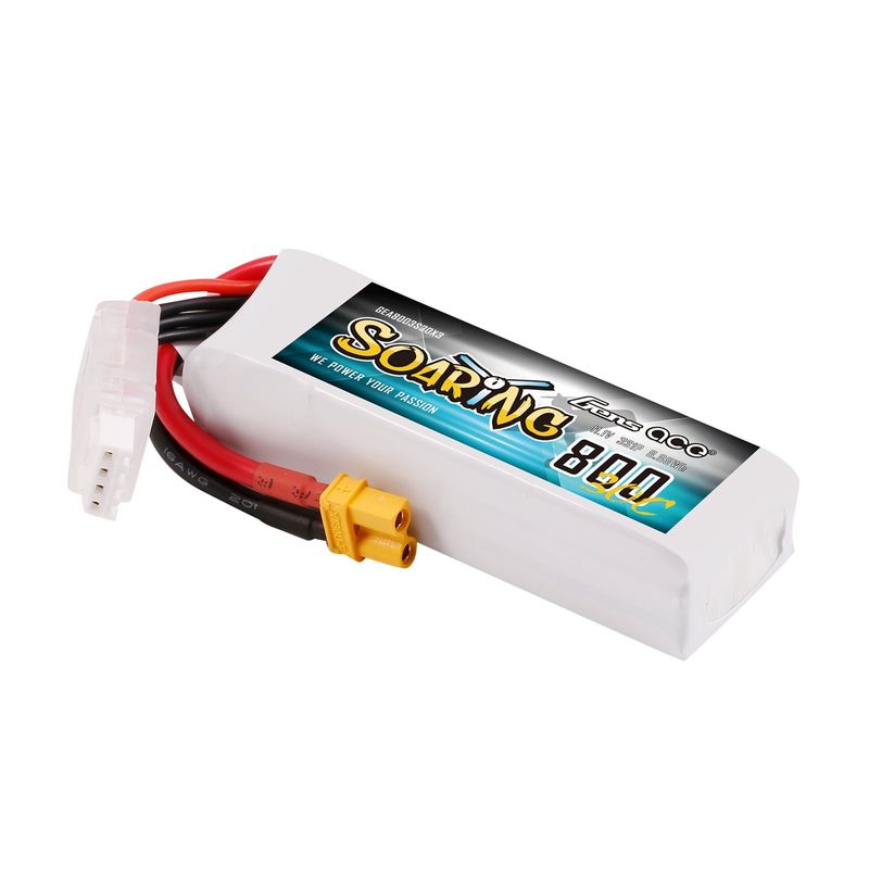 Gens ace Soaring 800mAh 3S 11,1V 30C LiPo-batteri med XT30 – produktbild 3