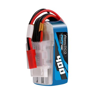 Gens ace 400mAh 4S 45C 14,8V LiPo-batteri – JST-SYP kontakt – Ace Classic