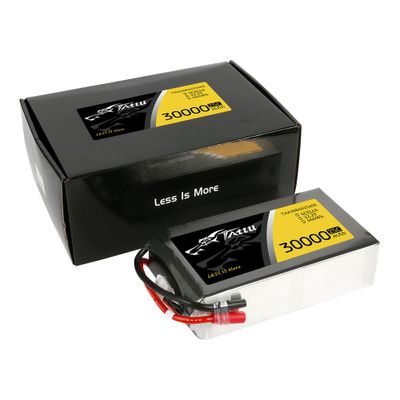 Tattu 30000mAh 6S 25C 22,2V LiPo-batteri – AS150+XT150 kontakt – UAV Classic