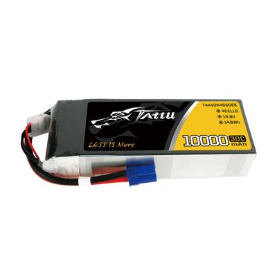 Tattu 10000mAh 4S 30C 14,8V LiPo-batteri – EC5 kontakt – UAV Classic