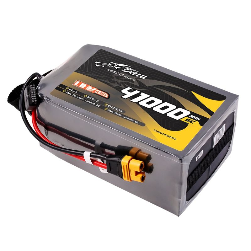 Tattu 41000mAh 12S 5C 47,4V(UHV) LiPo-batteri – AS150U-F kontakt – UAV Classic