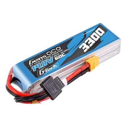 Gens ace 3300mAh 4S 60C 14,8V LiPo-batteri – XT60 kontakt – Ace Classic