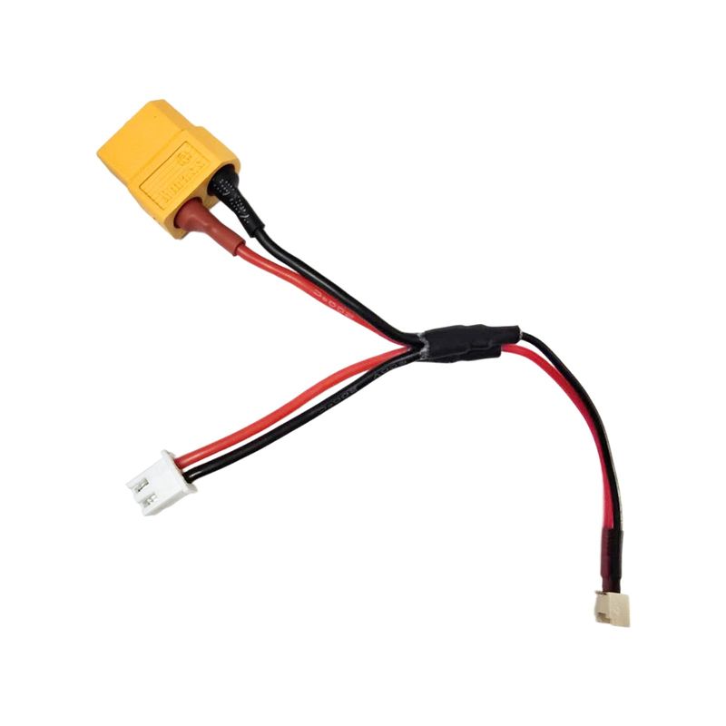 Gens ace XT60 hona, JST-XHR-2P to MCX hane adapter, 100mm