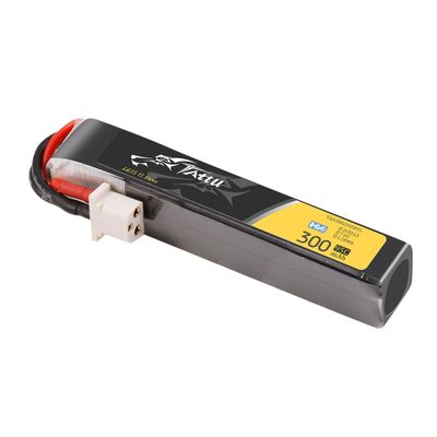 Tattu 300mAh 2S 95C 7,6V(HV) LiPo-batteri – BT 3,0 kontakt – FPV Classic