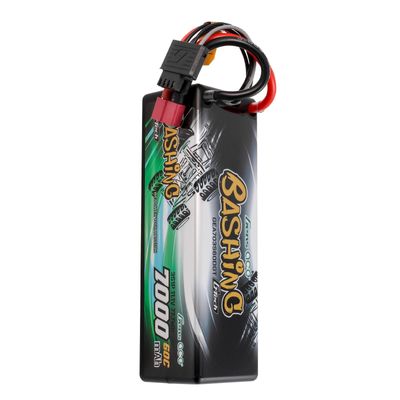 Gens ace 7000mAh 3S 60C 11,1V LiPo-batteri – Deans kontakt – Bashing