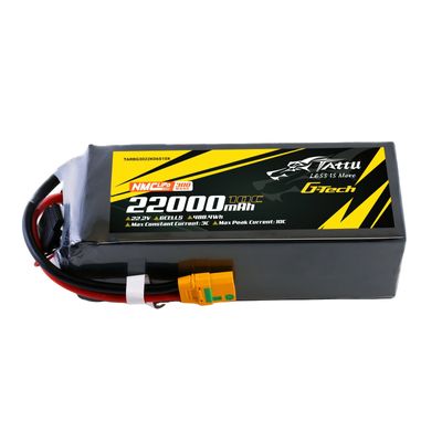 Tattu 22000mAh 6S 10C 22,2V LiPo-batteri – XT90S-F kontakt – semisolid