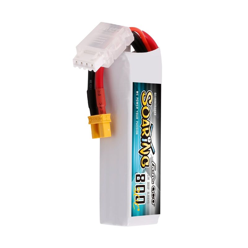 Gens ace Soaring 800mAh 3S 11,1V 30C LiPo-batteri med XT30 – produktbild 4