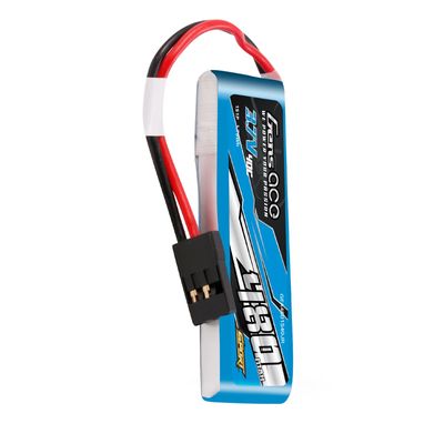 Gens ace 480mAh 1S 40C 3,7V LiPo-batteri – JR kontakt – Sport (F3K)