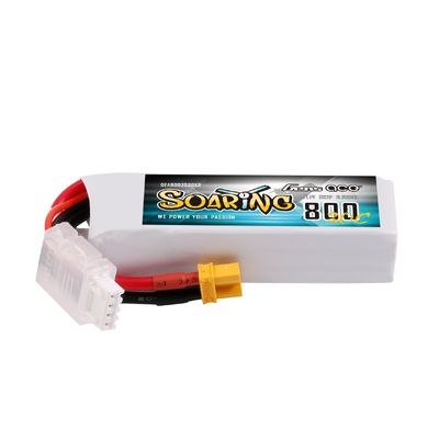Gens ace Soaring 800mAh 3S 11,1V 30C LiPo-batteri med XT30 – produktbild 1