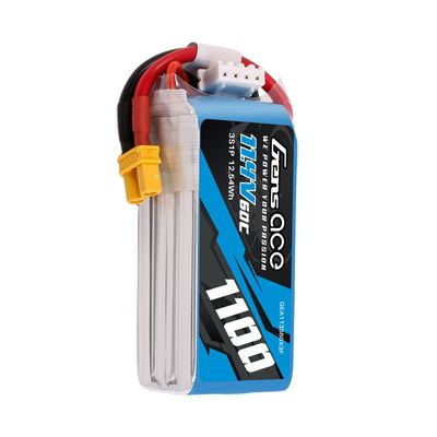 Gens ace 1100mAh 3S 60C 11,4V(HV) LiPo-batteri – XT30 kontakt – Heli