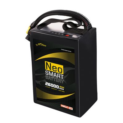 Tattu 26000mAh 12S 10C 44,4V smart LiPo-batteri – AS150U-F kontakt – Neo (Compact)