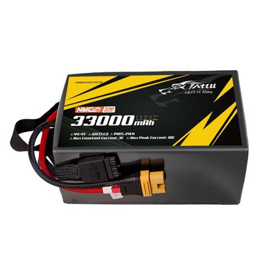 Tattu 33000mAh 12S 10C 44,4V LiPo-batteri – AS150U-F kontakt – semisolid (330Wh/kg)